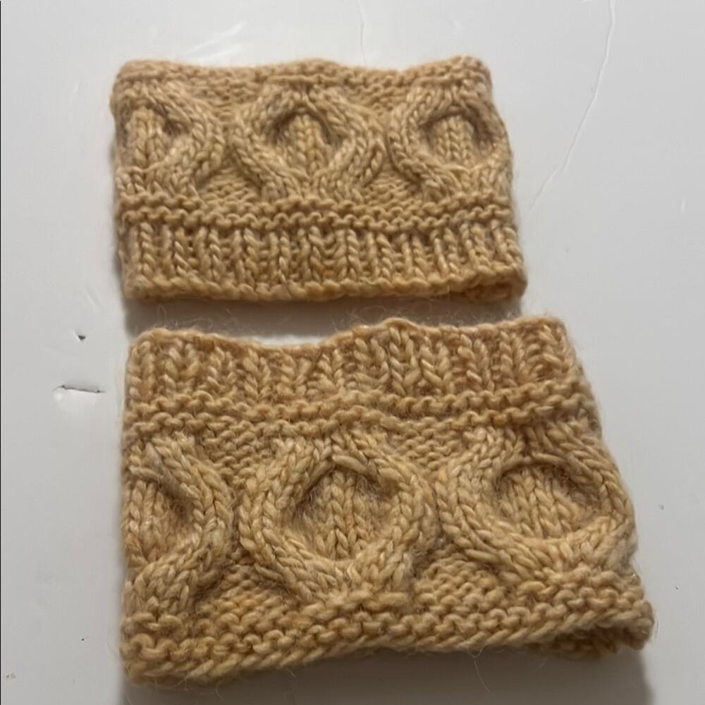 BOOT TOPPERS KNIT FOLDβ OVER BOOTS ONE SIZE